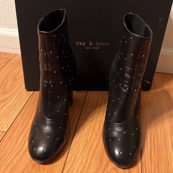 Rag & Bone Studded Agnes Boots - Picture 2 of 13